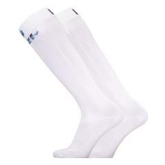 TOEZZ Pro Fitting -Ice hockey long sock + 5 cm white 