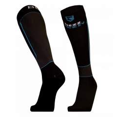 TOEZZ Pro Fitting Anti-Cut Ice Hockey Sock + 5cm black