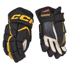 CCM Jetspeed FT680 Hanskat, Musta/Sunflower