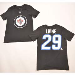 Winnipeg Jets "Laine" T-paita musta SR-S