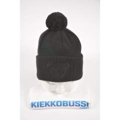 Lihajaloste Pig beanie, black