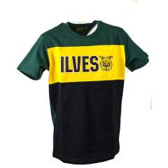 Ilves kids T-shirt, black-green 74-80cm