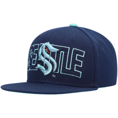 Seattle Kraken Lifestyle Snapback JR lippis