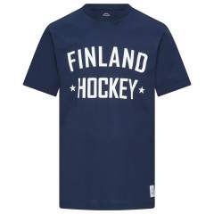 Warrior FIHA 2022 Finland Hockey T-paita, navy