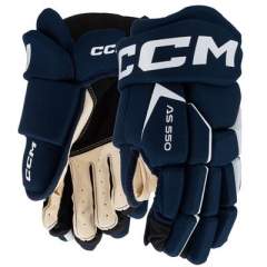 CCM Tacks AS 550 JR hanskat, navy/valkoinen