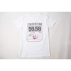 Hockey Nation T-Shirt White "Pattern" 