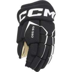 CCM Tacks AS 550 SR hanskat, musta/valkoinen