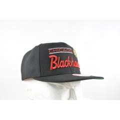 Mitchell & Ness Retro Lock Up Snapback Chicago Blackhawks