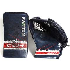 CCM AXIS XF PRO "HELJANKO" RÄPSÄ/KILPI PARI SR