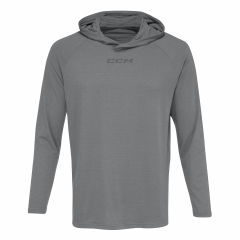 CCM AD long sleeve training Hoodie Gray