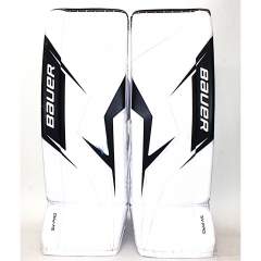 S25 BAUER SV-PRO PADS WHITE/NAVY 35+/ L *