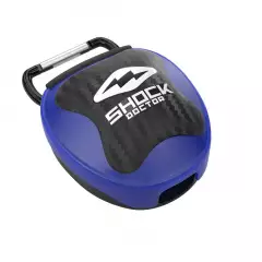 Shock Doctor mouthguard storage case blue